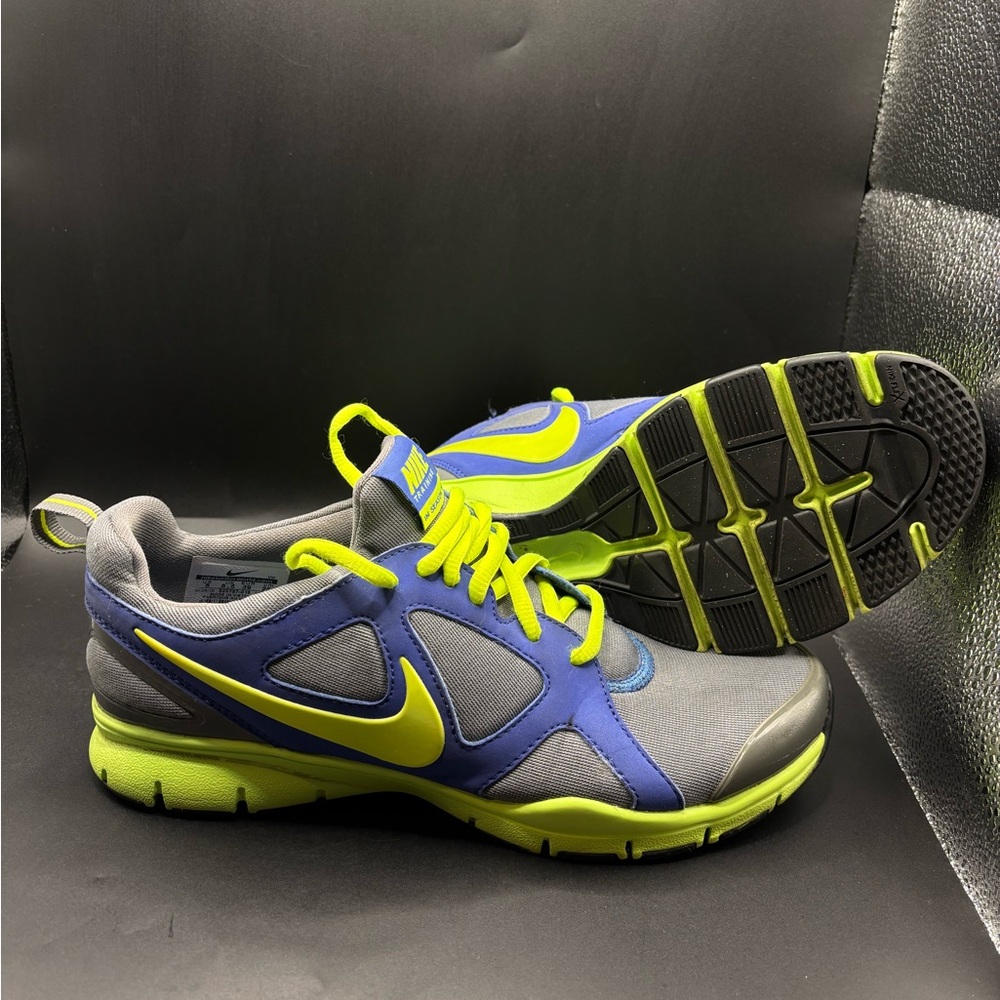 Nike In-Season TR2 Training Shoes Volt Gray Blue Women’s Size 8 525737-019